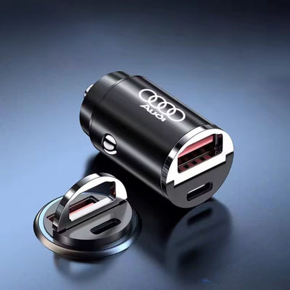 Dual-port car charger for maximum speed and reliability